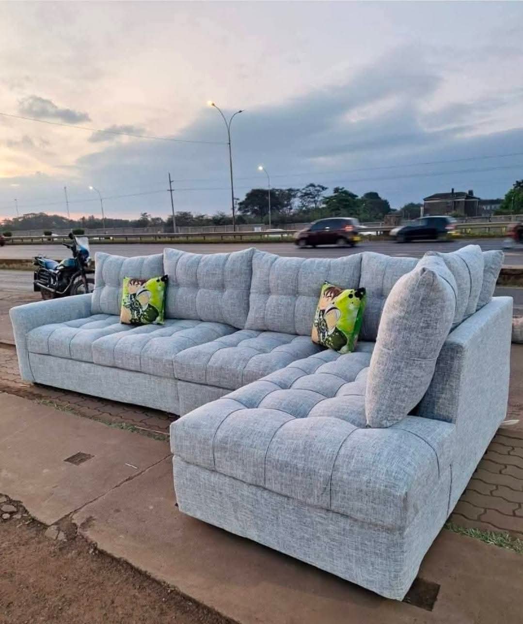 Lamu Gallery L-Shape Sectional Sofa